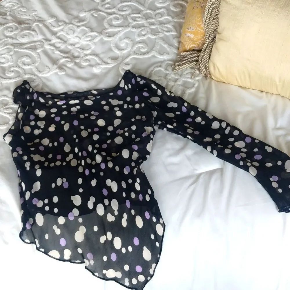Rampage Party Blouse One Sleeve